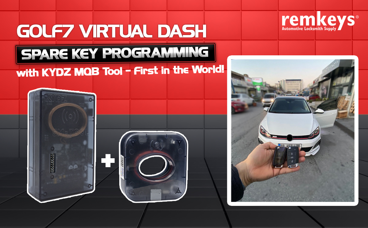 Video: Golf7 Virtual DASH Key Programming - No more waiting for Immo Data or ordering from the Dealer!!