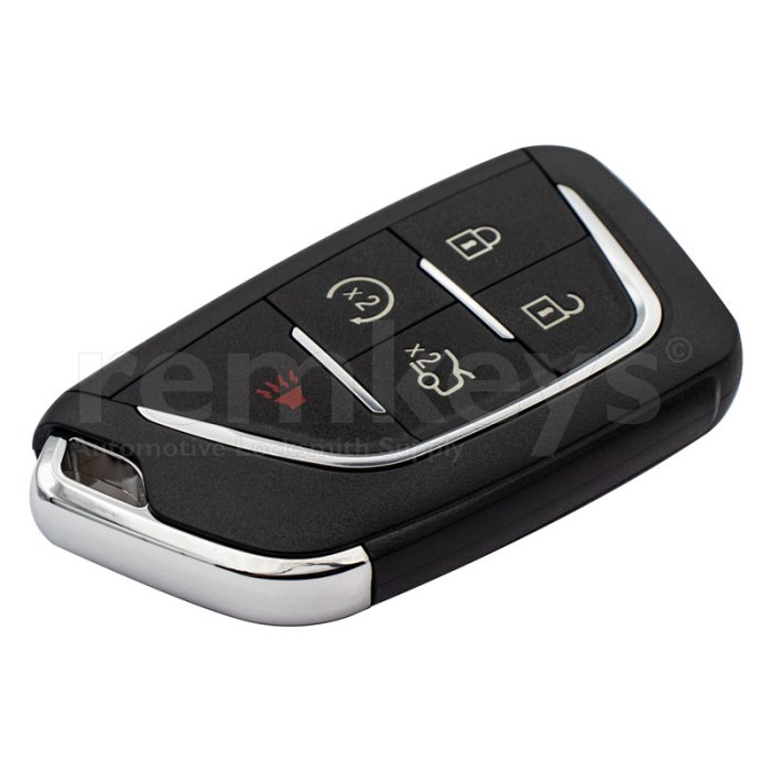 KYDZ Cadillac Type 4+1Btn Universal Smart Remote – Keyless – ZN23-5 - Image 2