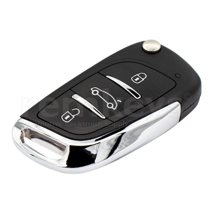 KYDZ Citroen Type 3Btn Flip Wireless Remote ID48 – YX-DS3-48 - Image 2