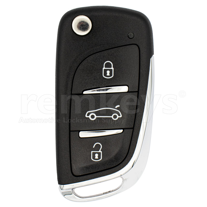 KYDZ Citroen Type 3Btn Flip Remote – YX-DS KYDZ Citroen Type 3Btn Flip Wireless Remote ID48 – YX-DS3-48 - Image 1
