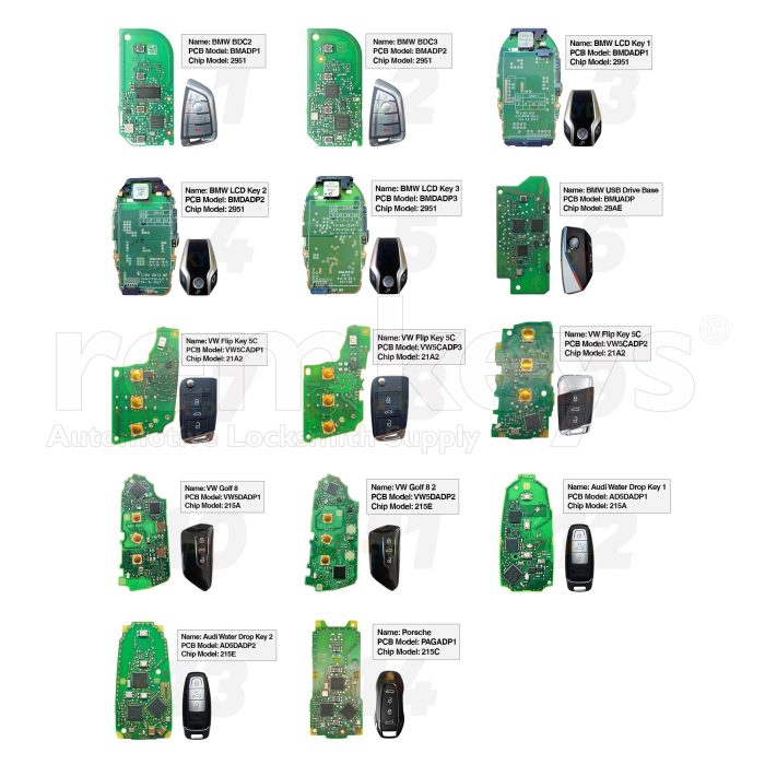 KYDZ Full sets Adapters of 5C/5D/BDC/BCP - SET2 - Image 2