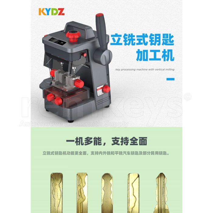 KYDZ Lazer and Dimple Key Cutting Machine - Take-Go-Cut - Image 4