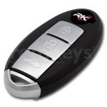 KYDZ Nissan Type 3Btn Universal Smart Remote - Keyless - ZN10-3 - Image 2